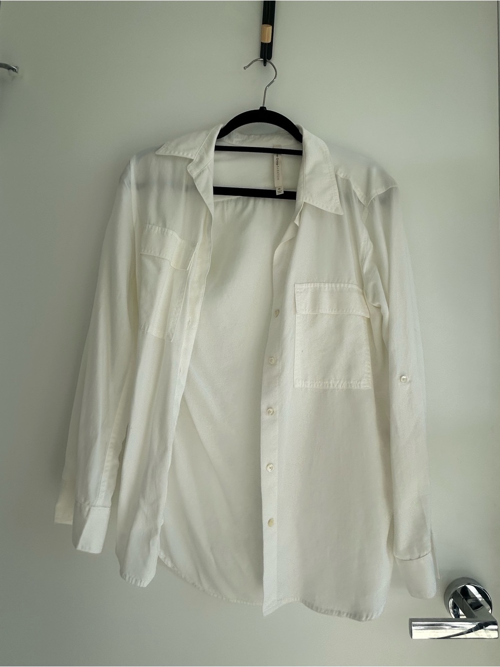 Babaton White Men's Casual Button-Down Shirt